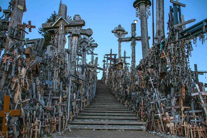 From Riga: Hill of Crosses & Jelgava Highlights - The riverside walk and lunch in Jelgava