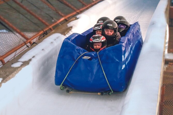 Latvia Bobsleigh and luge track ride experience - Winter clothing, food, and practical comfort
