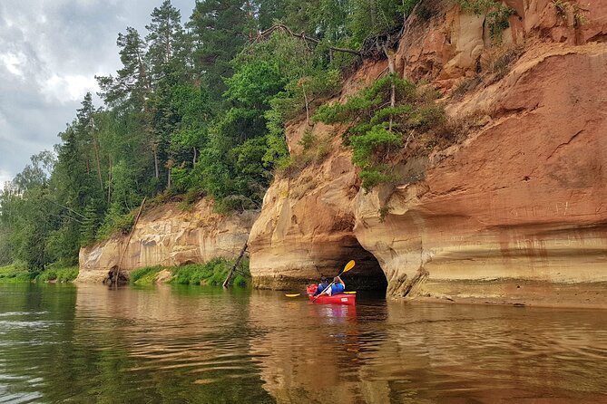One-Day Kayaking Trip in Gauja River Valley - A Latvian picnic on the riverbank