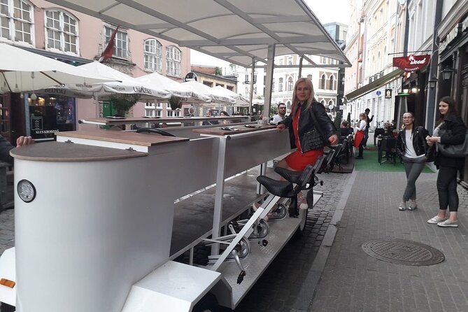 Private One Hour Riga Beer Bike Tour - What happens at Tirgoņu iela 10