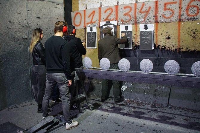 Real gun shooting experience! Extremely fun indoor activity in Riga! - Pistols, revolvers, shotguns, and rifles in one place
