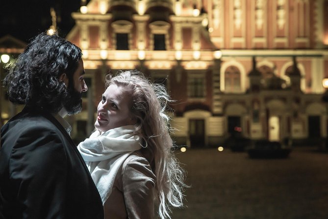 Riga at Night Photoshoot Tour - The House of the Black Heads and St. Peter’s Church