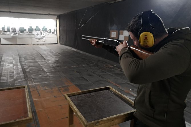 Riga Gun Range: shooting with Winchester, Glock17, & Kalashnikov - What happens from arrival to final target