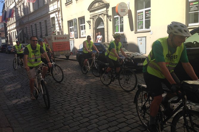 Riga Highlights Bike Tour - The Academy of Sciences and Riga’s Soviet-era view