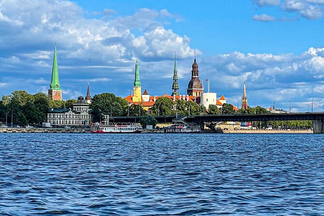 Riga Sightseeing Tour by Canal Boat with Audioguide - The old harbour where past meets nightlife