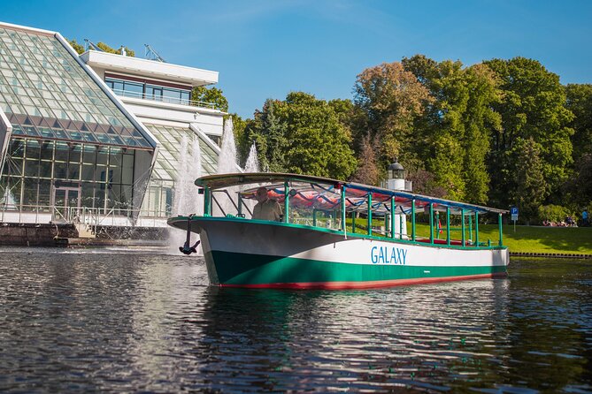 Riga Sightseeing Tour by Canal Boat with Audioguide - What the $15.69 price gives you