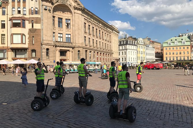 The best of Riga segway tour - Town Hall Square and the Blackheads House
