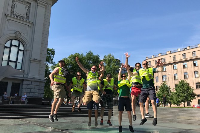 The best of Riga segway tour - Freedom Monument and the Latvian National Opera